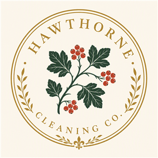 Hawthorne Cleaning Co. — hawthorn branch badge logo